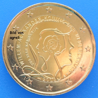 2 Euro Gedenkmünze Niederlande 2013