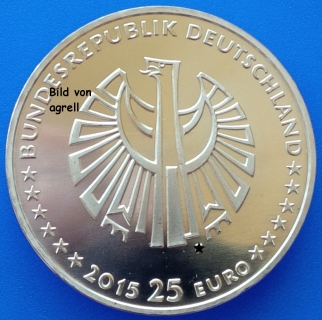 25 Euro Gedenkmünze Deutschland 2015