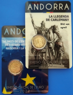 2 Euro commemorative Andorra 2022