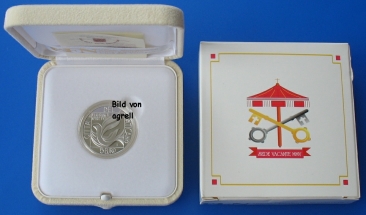 5 Euro Silbergedenkmünze Vatikan 2005 - Sede Vacante