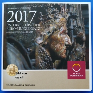 Kursmünzensatz Österreich 2017 Stgl.