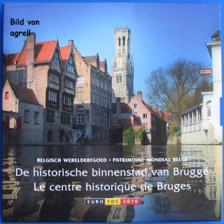 Kursmünzensatz Belgien 2010 Stgl.