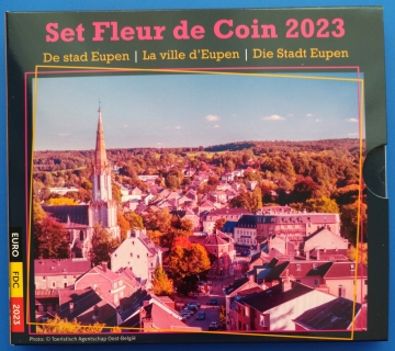 Kursmünzensatz Belgien 2023 Stgl.