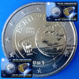 2 Euro Gedenkmünze Belgien 2018