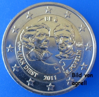 2 Euro Gedenkmünze Belgien 2011