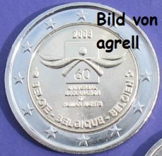 2 Euro Gedenkmünze Belgien 2008