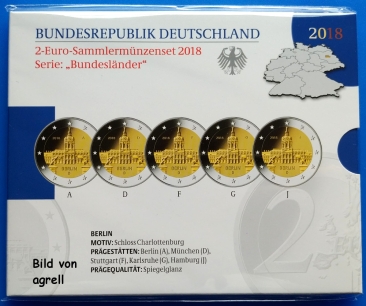 2 Euro Gedenkmünze Deutschland 2018