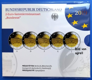 2 Euro Gedenkmünze Deutschland 2019