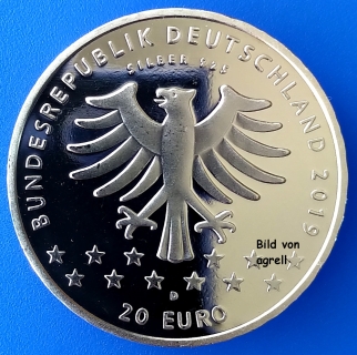 20 Euro Gedenkmünze Deutschland 2019