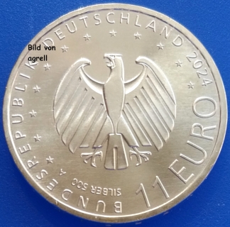 11 Euro Gedenkmünze Deutschland 2024