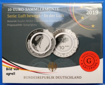 10 Euro Gedenkmünze Deutschland 2019