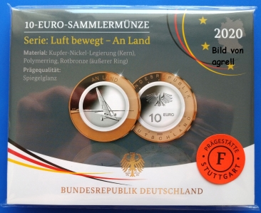 10 Euro Gedenkmünze Deutschland 2020