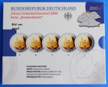 2 Euro Gedenkmünze Deutschland 2006