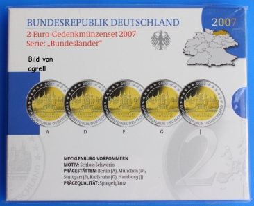 2 Euro Gedenkmünze Deutschland 2007
