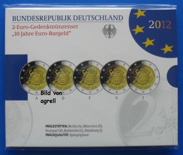 2 Euro Gedenkmünze Deutschland 2012