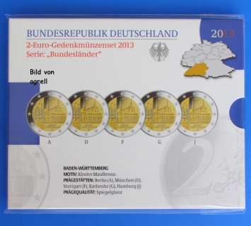 2 Euro Gedenkmünze Deutschland 2013