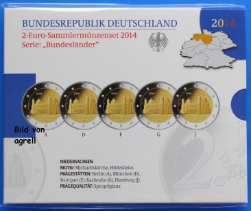 2 Euro Gedenkmünze Deutschland 2014