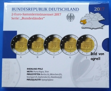 2 Euro Gedenkmünze Deutschland 2017
