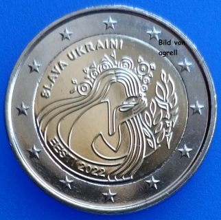 2 Euro Gedenkmünze Estland 2022