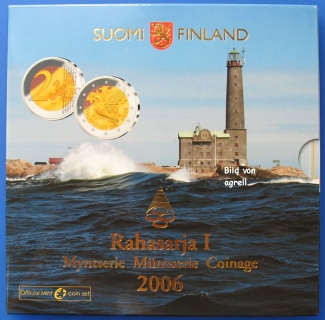 Finnland Kursmünzensatz 2006