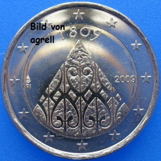 2 Euro Gedenkmünze Finnland 2009