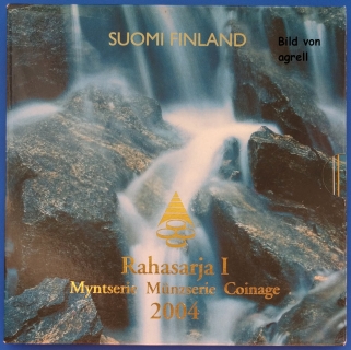 Finnland Kursmünzensatz 2004