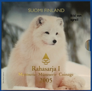 Finnland Kursmünzensatz 2005