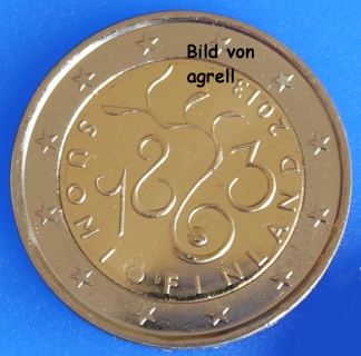 2 Euro Gedenkmünze Finnland 2013
