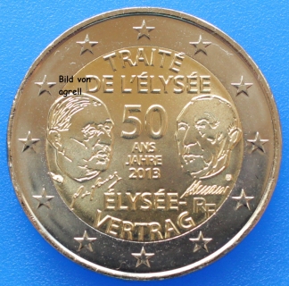 2 Euro Gedenkmünze Frankreich 2013