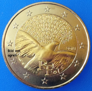 2 Euro Gedenkmünze Frankreich 2015