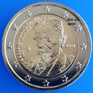 2 Euro Gedenkmünze Griechenland 2018