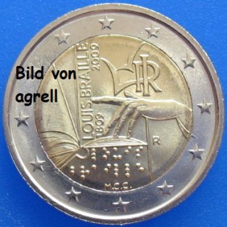 2 Euro Gedenkmünze Italien 2009