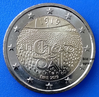 2 Euro Gedenkmünze Irland 2019