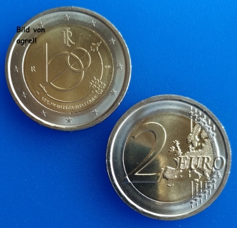 Italy, 2023, 100 years of Military Airforce, 2 euro coin PROOF