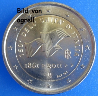 2 Euro Gedenkmünze Italien 2011