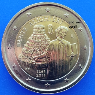2 Euro Gedenkmünze Italien 2015