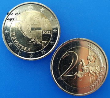2 Euro coin Croatia 2023 BU 