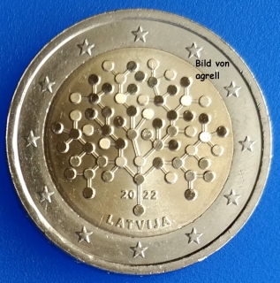 2 Euro commemorative Latvia 2022