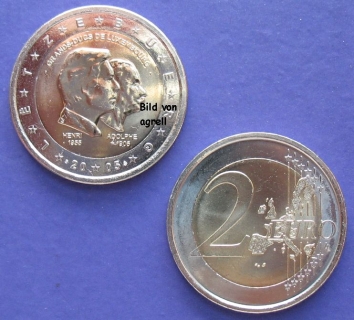 2 Euro Gedenkmünze Luxemburg 2005