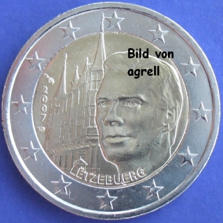 2 Euro Gedenkmünze Luxemburg 2007