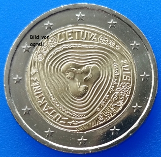 2 Euro Gedenkmünze Litauen 2019