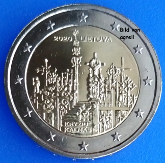 2 Euro Gedenkmünze Litauen 2020
