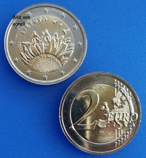 2 Euro commemorative Lithuania 2023 Kartu su Ukraina - Euromuenzen