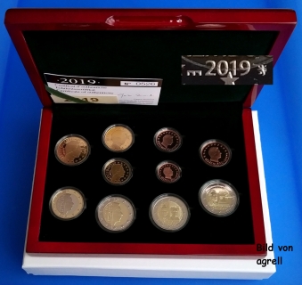 Kursmünzensatz Luxemburg 2019 PP