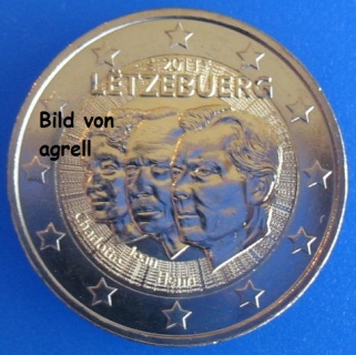 2 Euro Gedenkmünze Luxemburg 2011