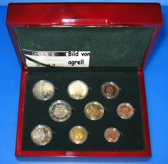 Kursmünzensatz Luxemburg 2011 PP