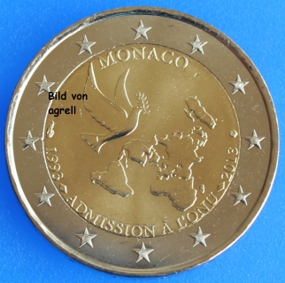 2 Euro Gedenkmünze Monaco 2013