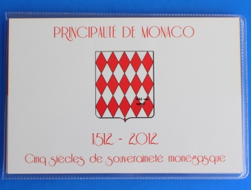 2 Euro Gedenkmünze Monaco 2012
