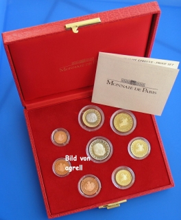 Kursmünzensatz Monaco 2001 PP
