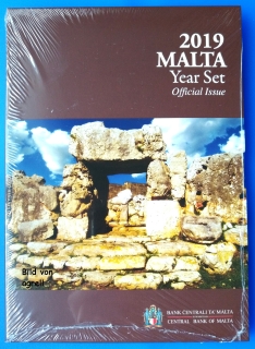 Kursmünzensatz Malta 2019 Stgl.